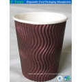 10oz Ripple Wall Paper Cup mit Deckel